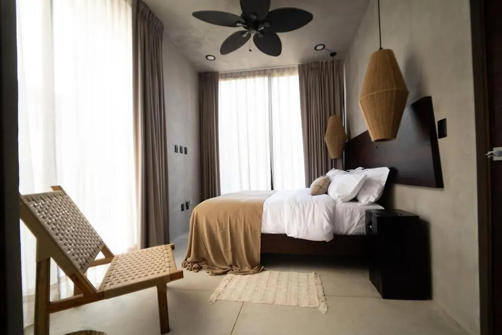 Villa Luxury Twin Villas, 4 Private Pools, 2 Rooftops, Bbq, Near Beach Tulum