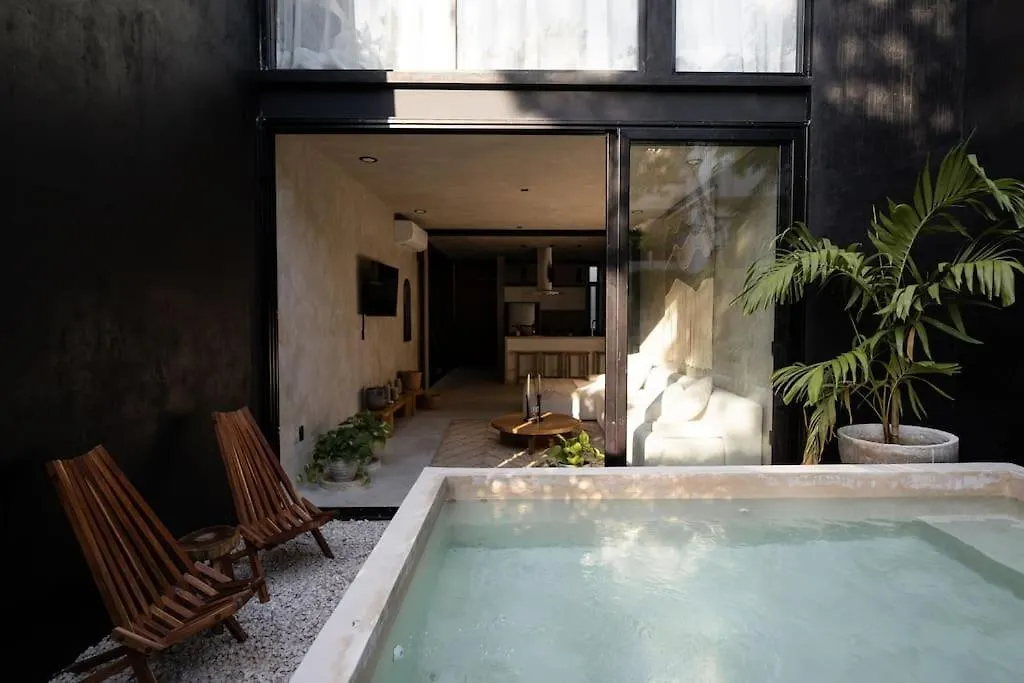 Villa Luxury Twin Villas, 4 Private Pools, 2 Rooftops, Bbq, Near Beach Tulum