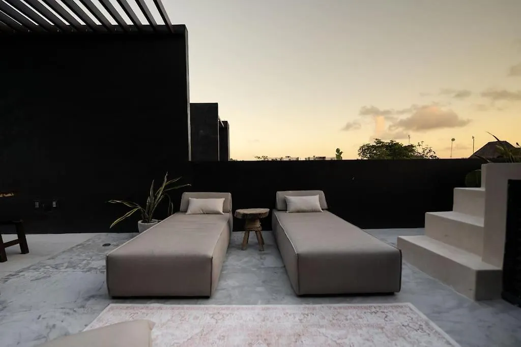 Villa Luxury Twin Villas, 4 Private Pools, 2 Rooftops, Bbq, Near Beach Tulum