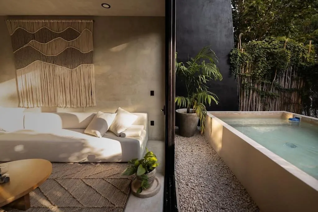 Luxury Twin Villas, 4 Private Pools, 2 Rooftops, Bbq, Near Beach Tulum Pueblo